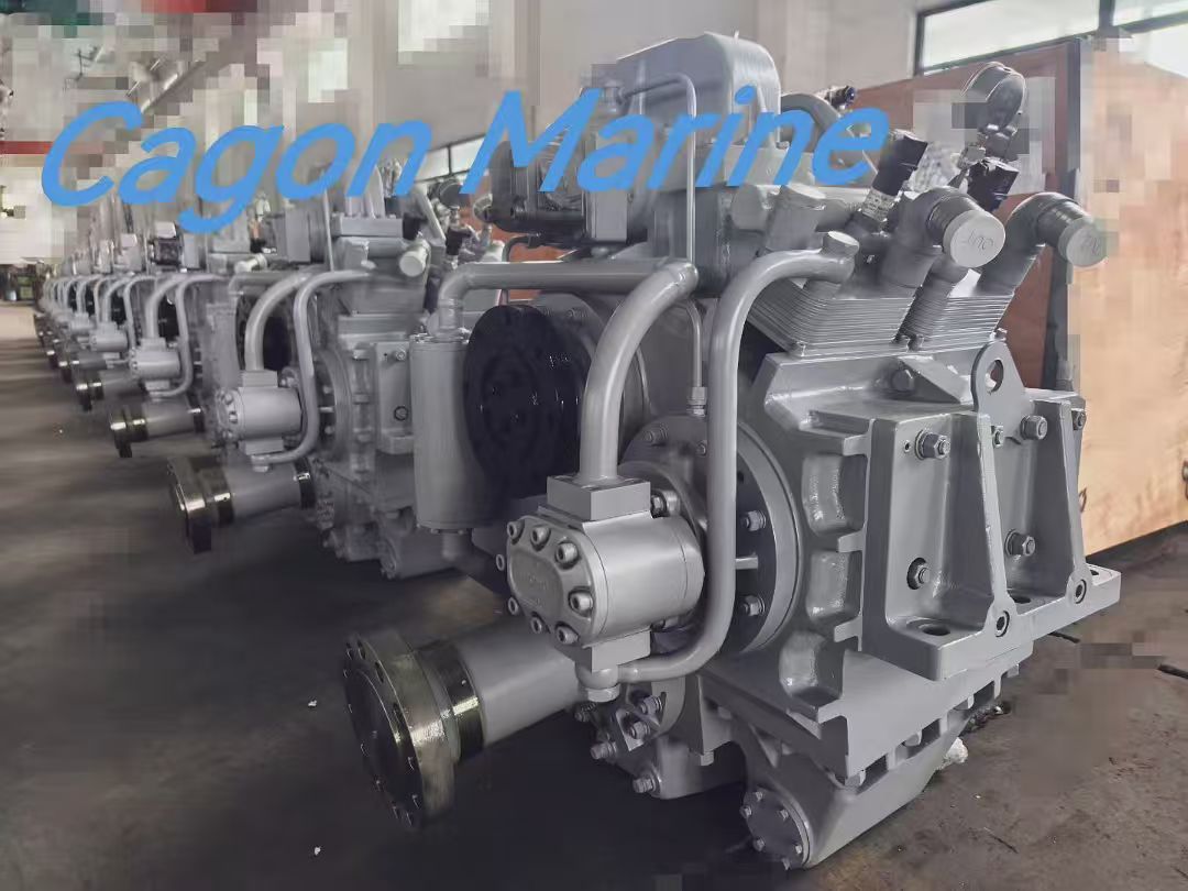 เครื่องยนต์หลักความเร็วสูง 1,500 แรงม้า, ระบบส่งกำลังมุมกว้าง V,