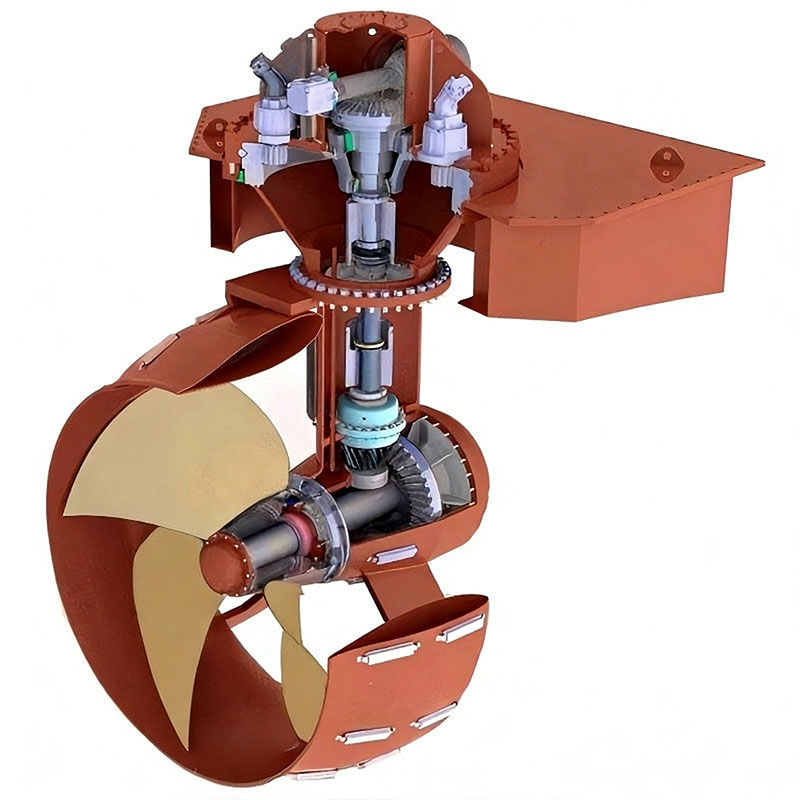 ใบพัดตู้คอนเทนเนอร์ขนาดใหญ่ - ลักษณะโครงสร้างของใบพัดเรือ